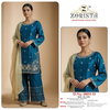 10035 A To F By Zorista Zimmi Choo Pakistani Plazzo Suits Wholesalers In Surat